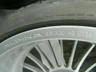 Orig BMW ALPINA 3er G20 G21 Sommerräder 20 Zoll Styl CS20 Schmiederad Neu - Bild 9